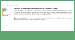 Desktop Screenshot of hfoss.conncoll.edu